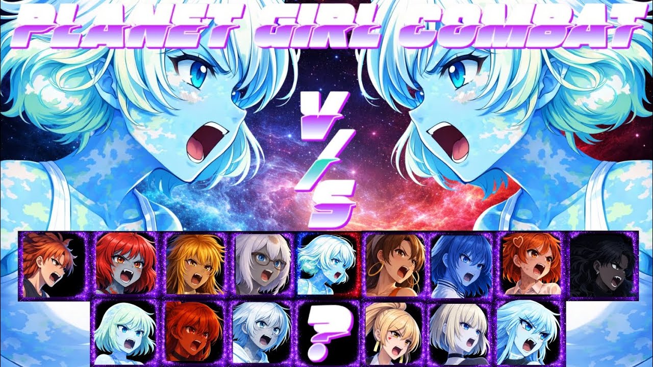 PLANET GIRL COMBAT roster showcase