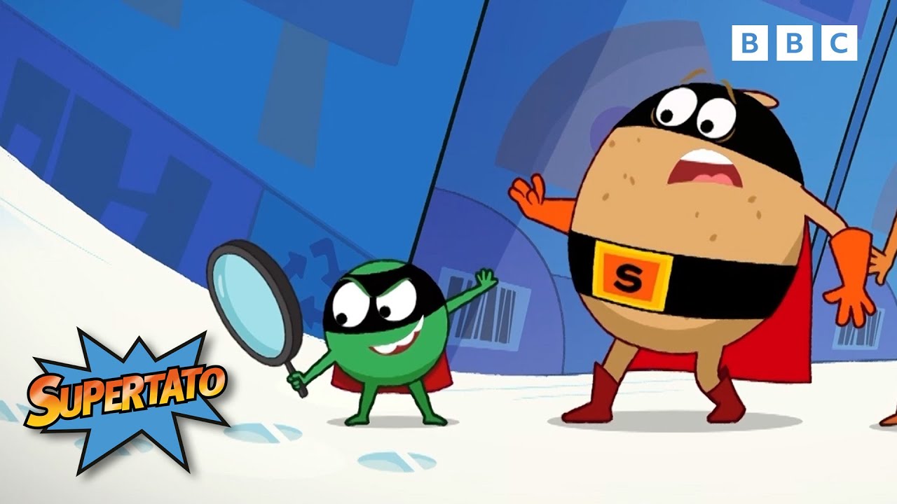 Vegetable Superheroes Unite! 🚀 FUN Super Veggie Action for Kids | Supertato Official Cartoon