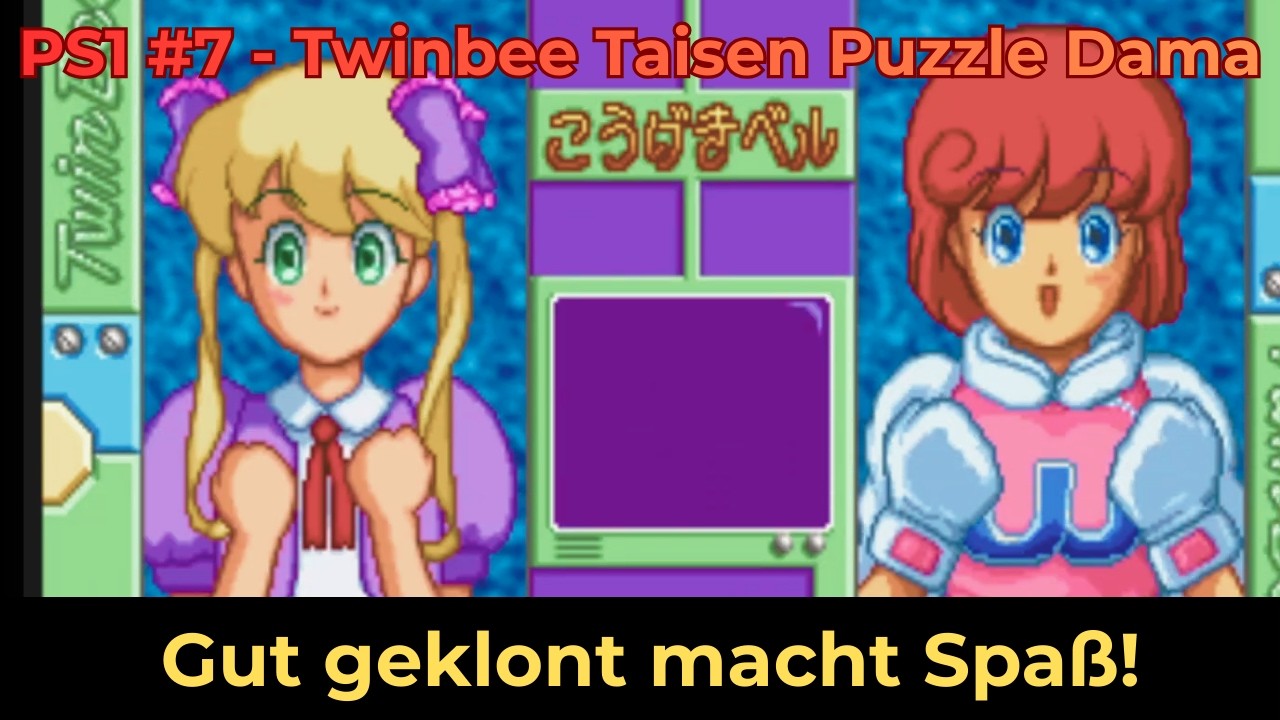 Twinbee Taisen Puzzle Dama - Gut geklont kann spaß machen! | PS1 Mania #7