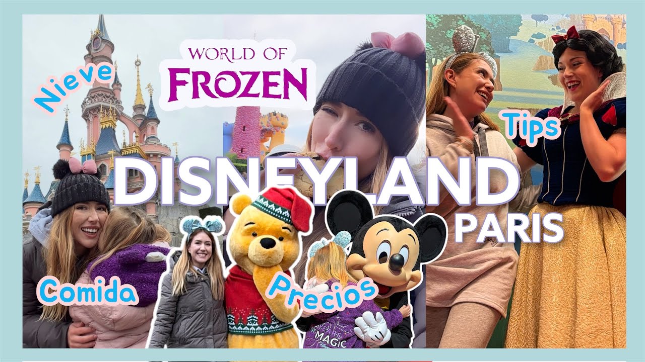 DISNEYLAND Paris GUIA COMPLETA 2026 🩷 WORLD OF FROZEN inauguración ❄️ AleDolores