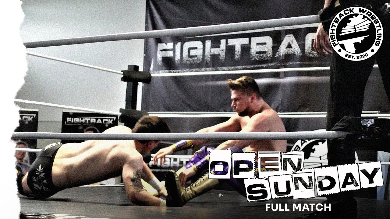 [FIGHTBACK-WRESTLING] Alex Duke vs. Elijah Blum | Open Sunday (16.10.2022)