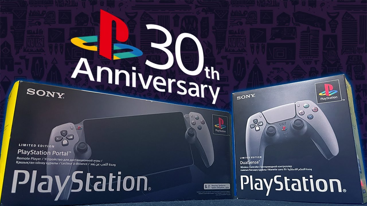 НА ПОЛКЕ | PLAYSTATION 30th ANNIVERSARY COLLECTION: ОБЗОР ГЕЙМПАДА DUALSENSE И  PLAYSTATION PORTAL