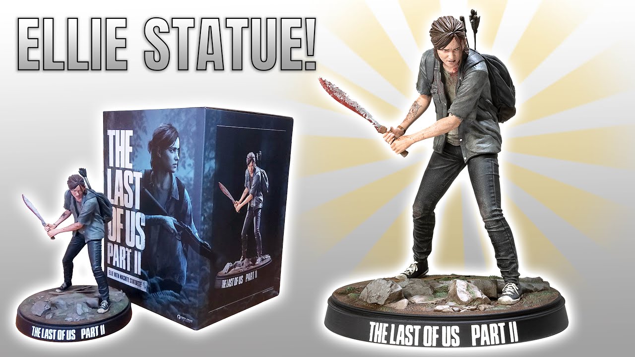 The Last of Us Part II - Ellie with Machete Statue UNBOXING!!