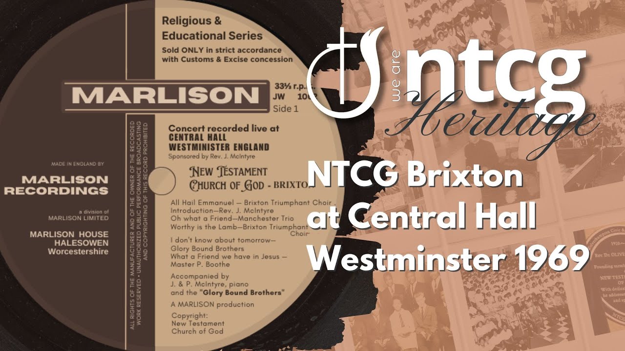 NTCG Brixton at Central Hall Westminster 1969