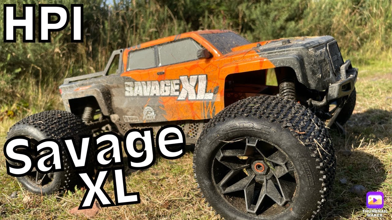 Best ever monster truck ? First run after unboxing HPI Savage XL Flux RC 