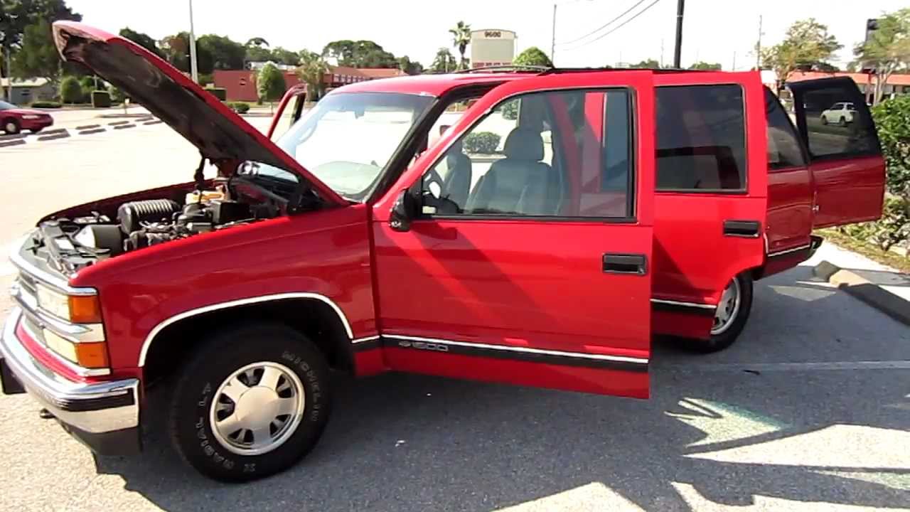ПРОДАНО. Chevrolet Tahoe LT 2WD 1996 года выпуска, Meticulous Motors, Флорида. ПОСМОТРЕТЬ.