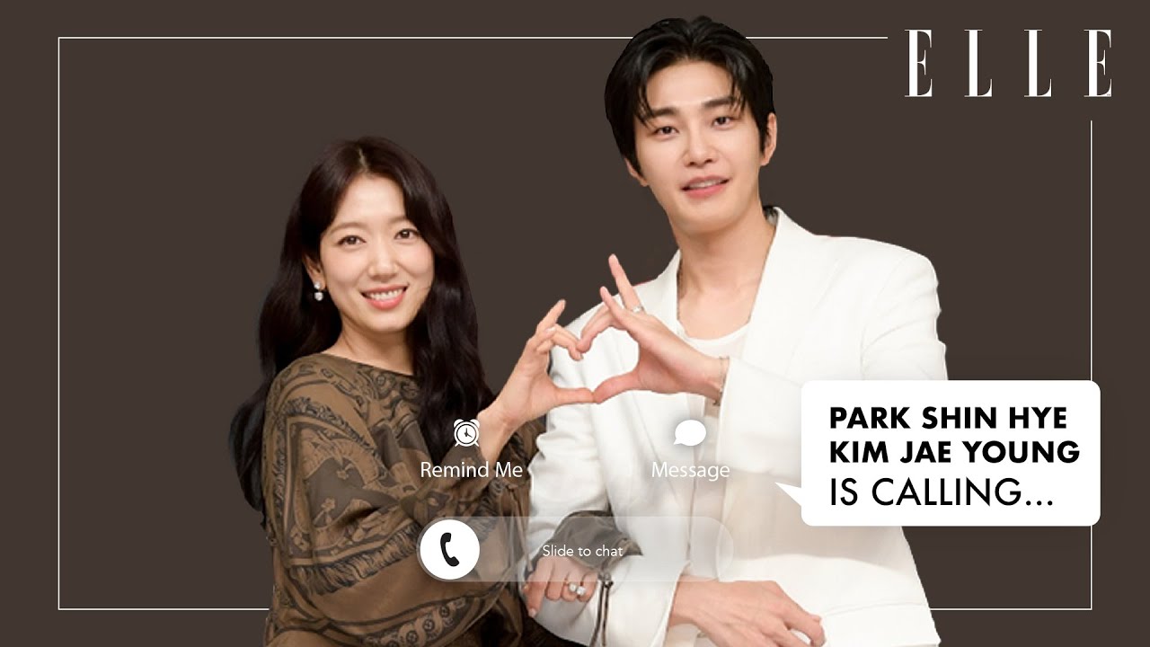 《來自地獄的法官》朴信惠&金宰永來電中📞 Park Shin Hye & Kim Jae Young Is Calling | ELLE Video Chat | ELLE HK