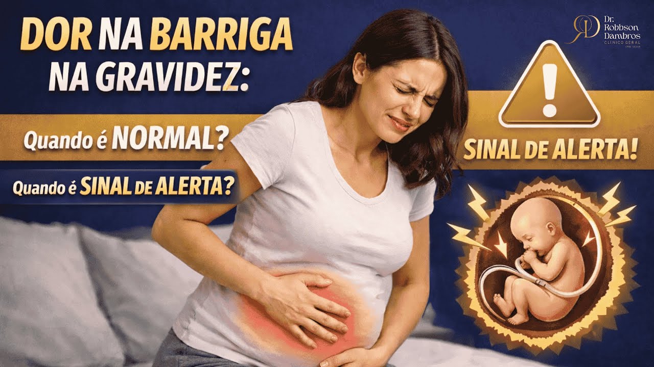 Dor na barriga na #gravidez: Quando é normal e quando é sinal de alerta