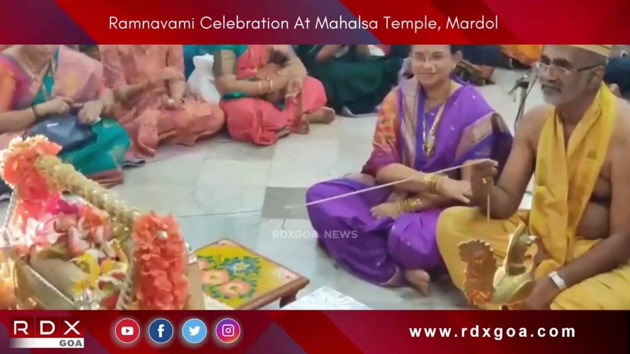 Ramnavami Celebration At Mahalsa Temple, Mardol