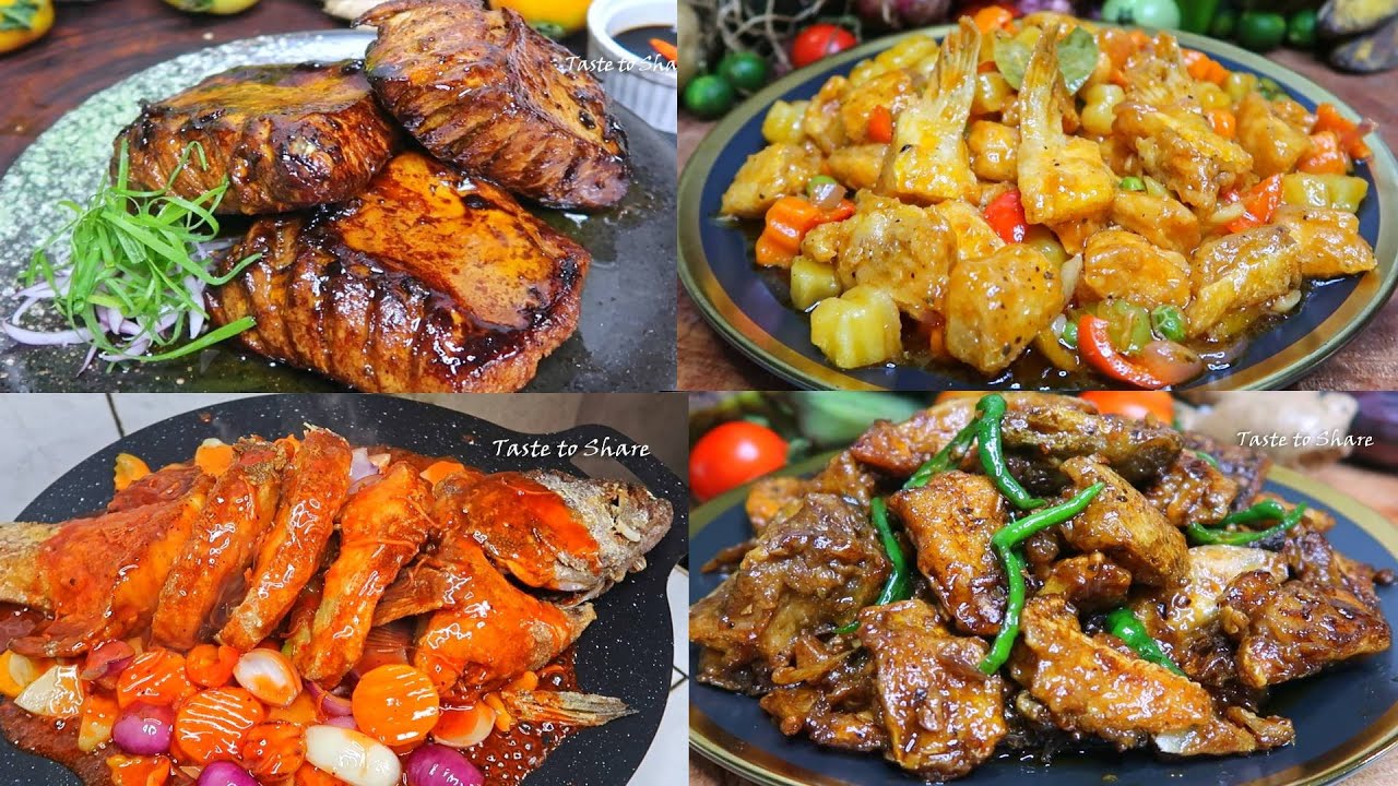 4 Ways to Cook Fish❗️ Best Summer Fish Recipes to try👌💯