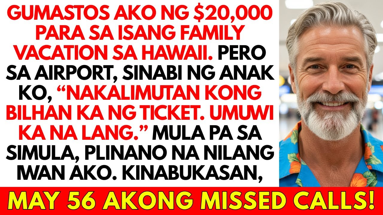 Gumastos Ako ng ₱1.2M sa Hawaii, Pero Anak Ko 'Nakalimutan Kitang Bilhan ng Ticket. Uwi Ka.'