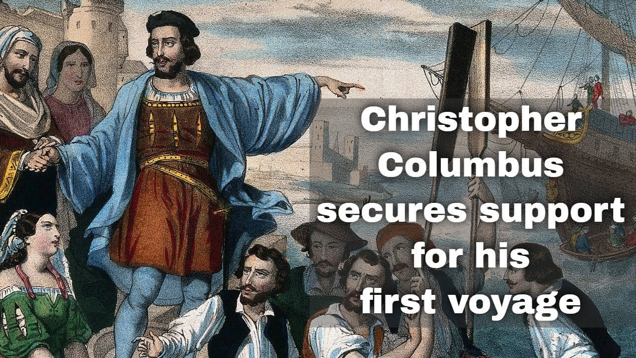 17th April 1492: Christopher Columbus gets support for his first voyage from Ferdinand and Isabella