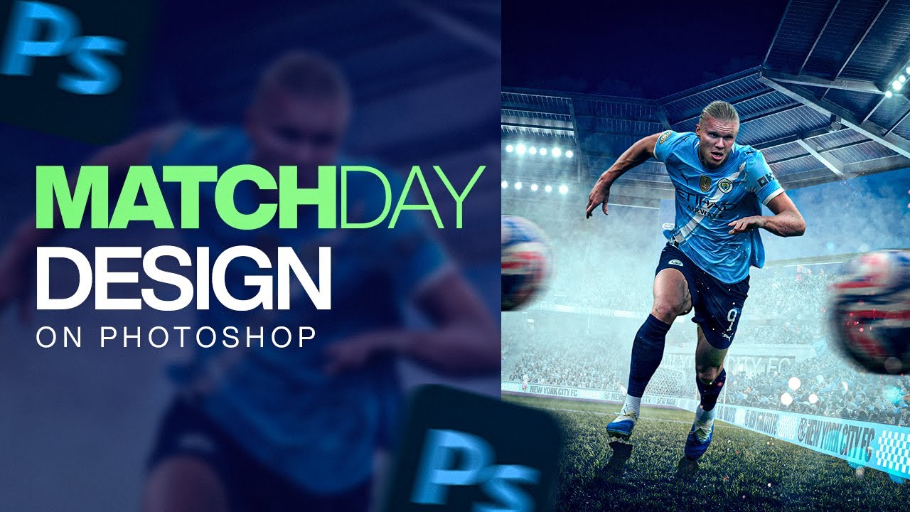 Match day design on photoshop | Free psd