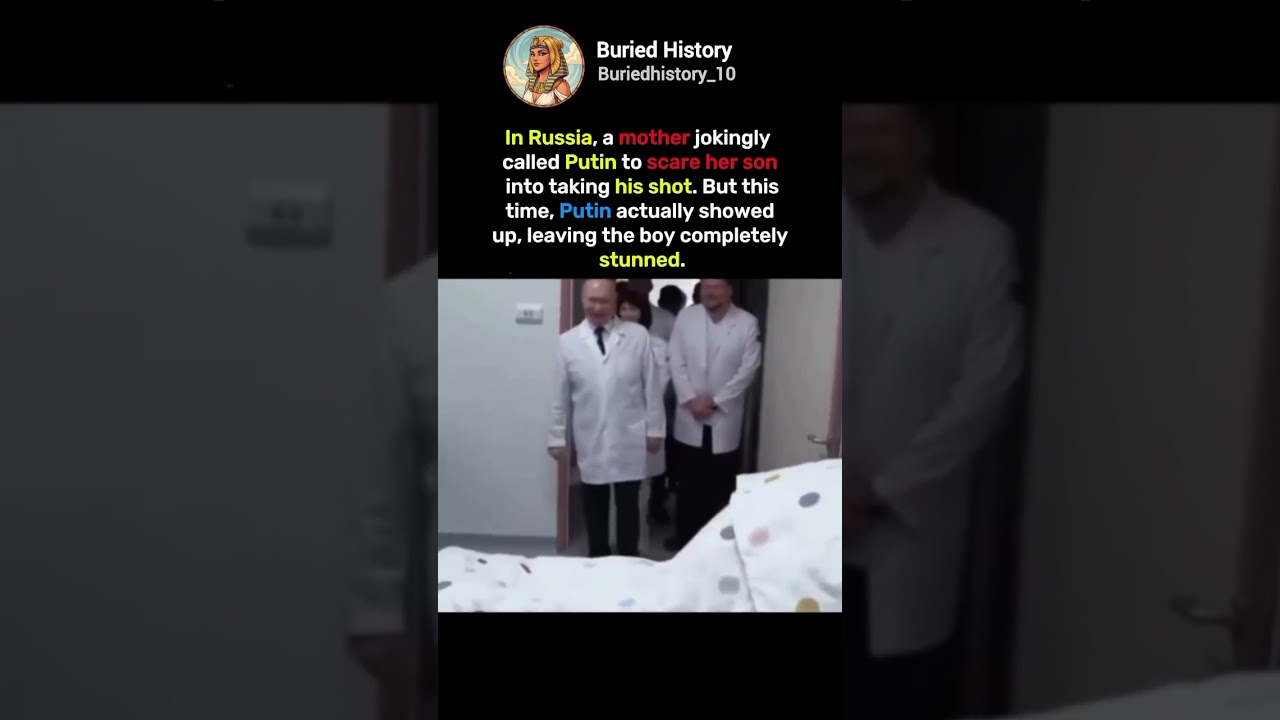 A mother Calls PUTIN when her Son refuse his Shot