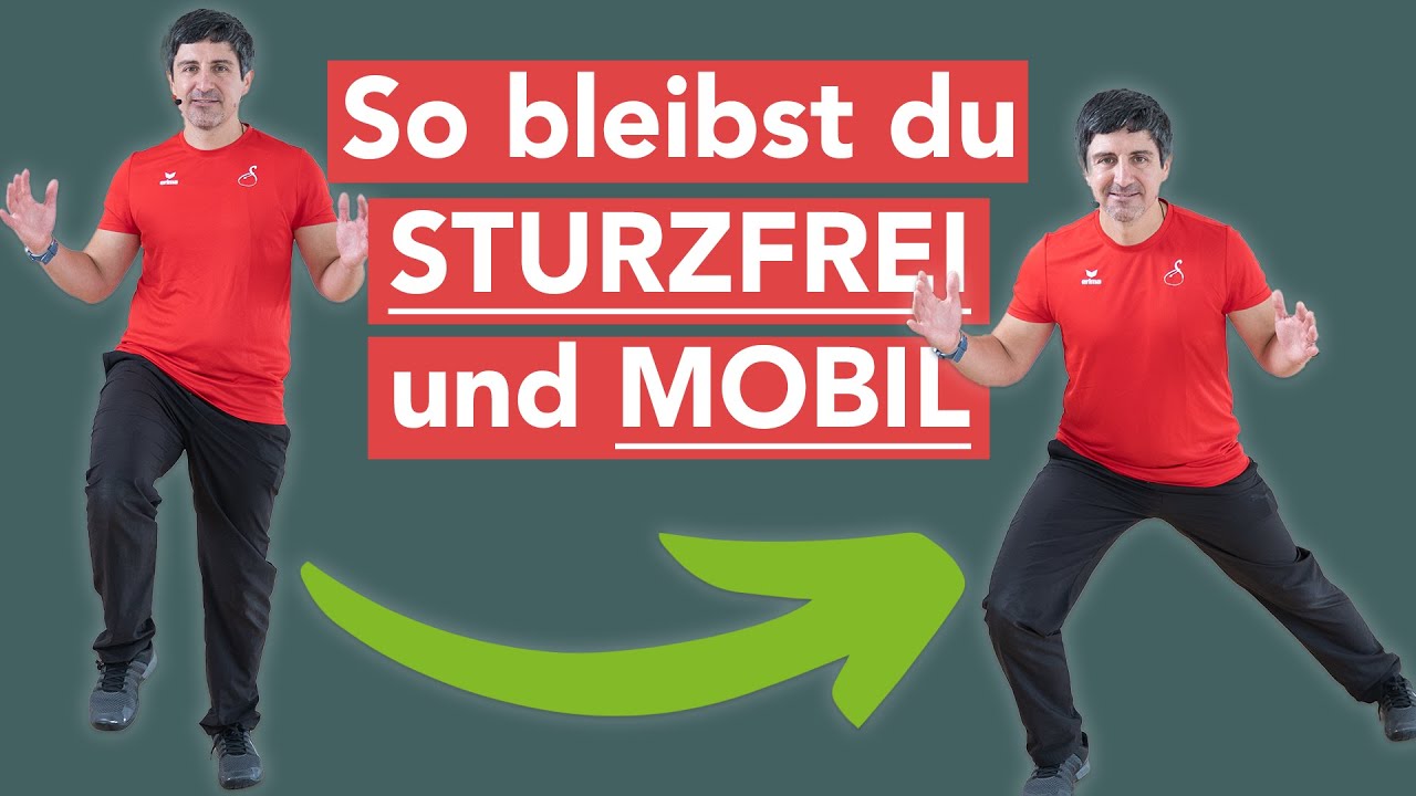 Besser bewegen und Stürze vermeiden: Die Anleitung für mehr Sicherheit im Alltag
