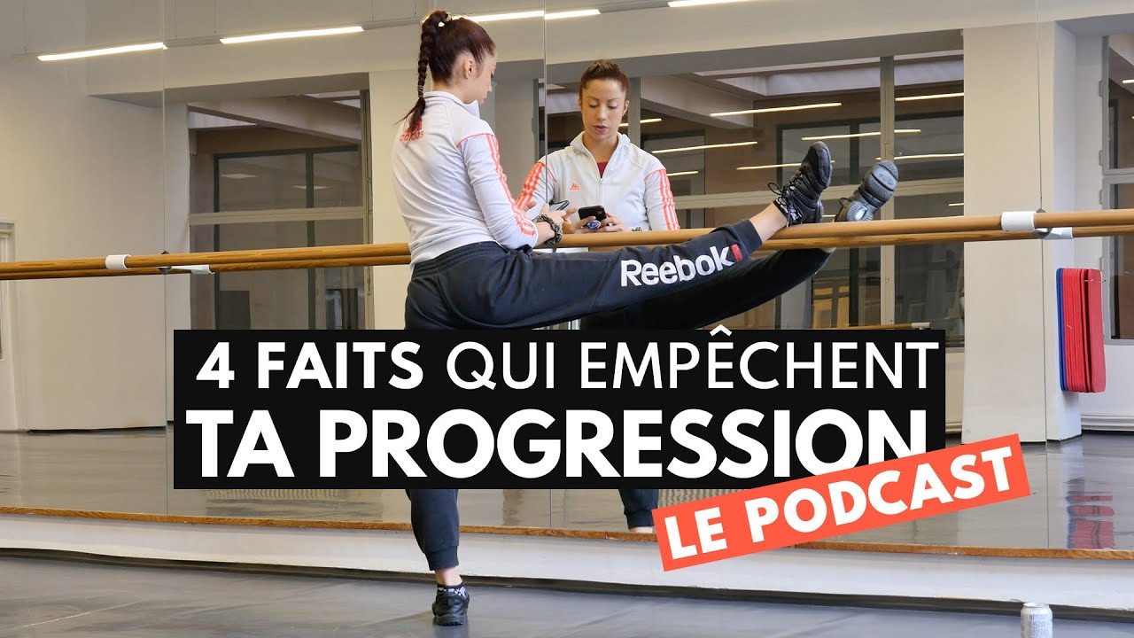 4 comportements qui t’empêchent de progresser en danse ou dans un autre sport!