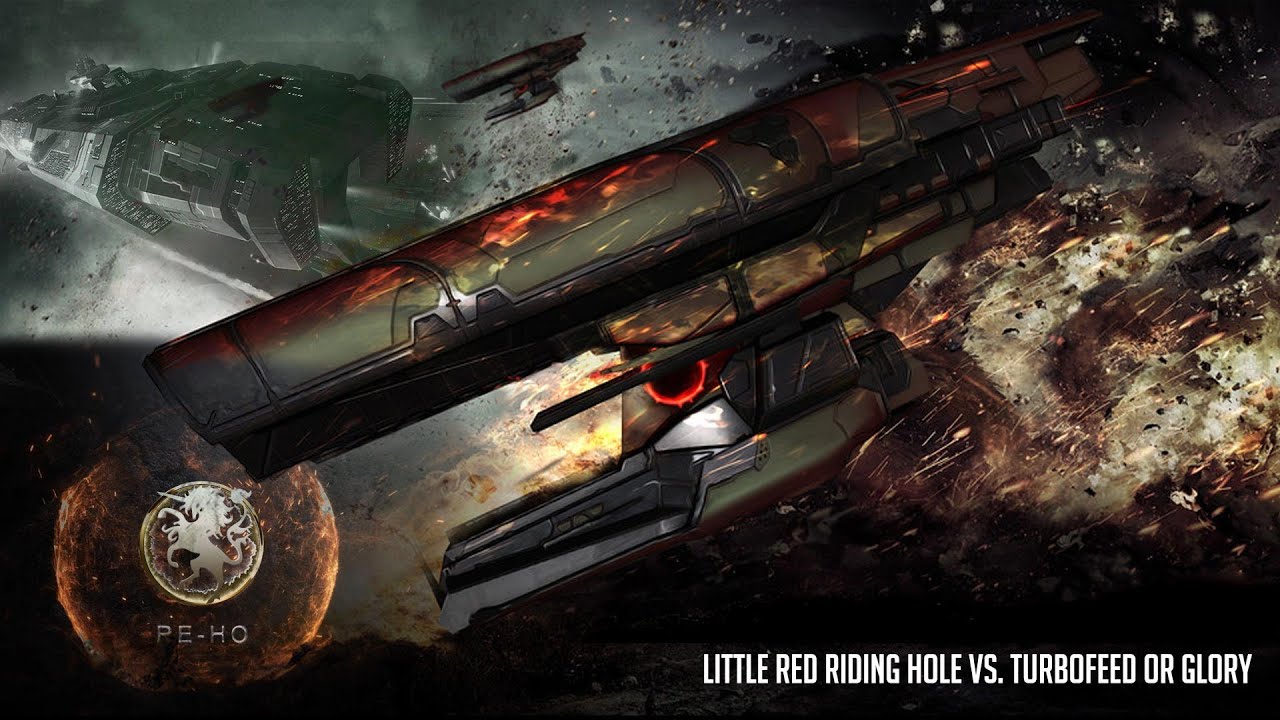 Little Red Riding Hole vs. TURBOFEED OR GLORY I WORMHOLE PVP I EVE ONLNE