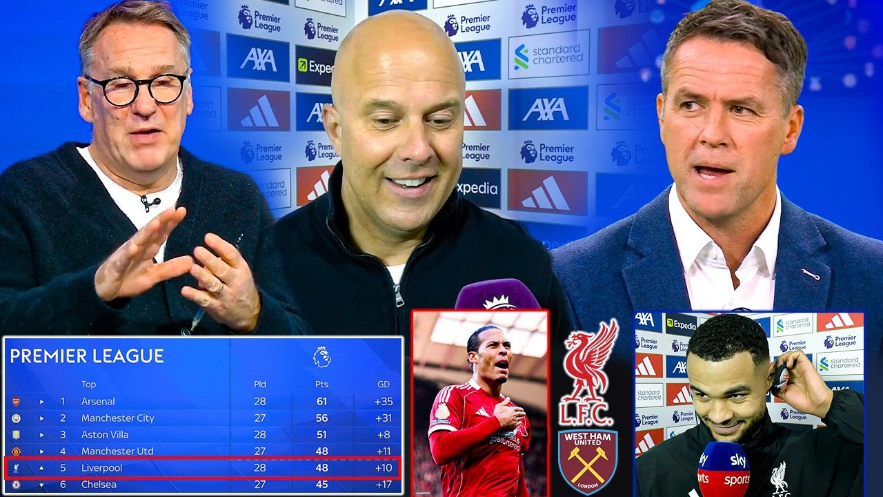 Liverpool vs West Ham 5-2 Arne Slot Goes Crazy!  As REDS Close In on the Top 4 | All Reactions 🔥