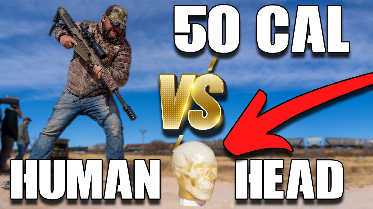 50 Cal VS. Human Head (at 300 meters)