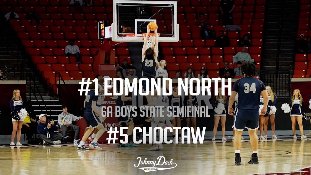 2023 Oklahoma 6A Boys State Semifinal | #1 Edmond North Huskies v #5 Choctaw Yellowjackets