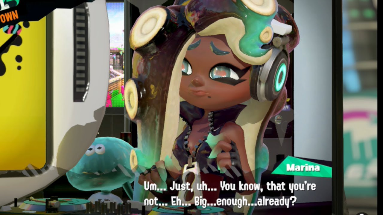 Splatoon 2 Marina ROASTS Pearl In Mario Splatfest!