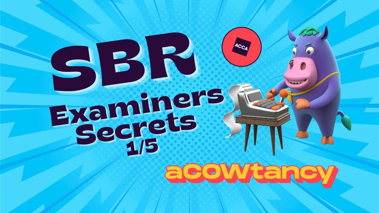 ACCA SBR Examiner's Secrets 1/5: The Revenue Question Explained