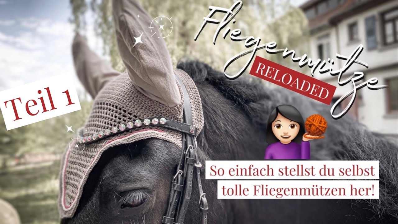 DIY | So EASY häkelst du eine FLIEGENMÜTZE | Step-by-Step Anleitung Teil 1| Julia's ReiterBlog