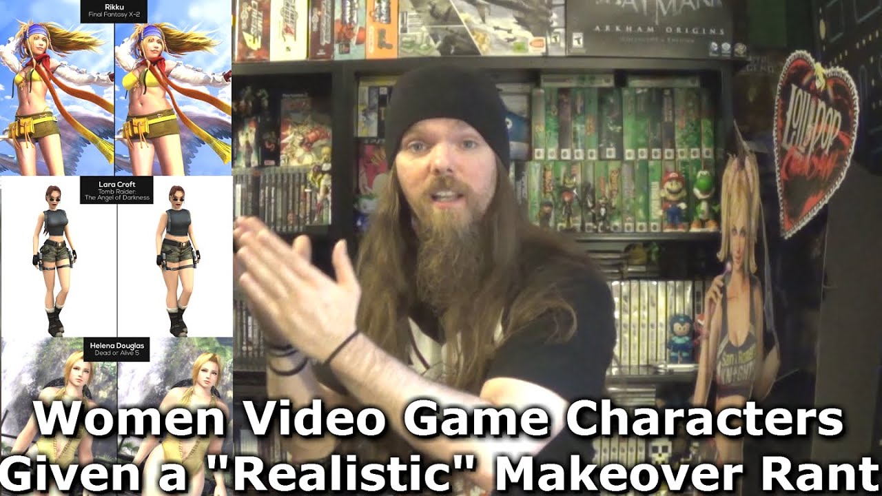 Women Video Game Characters Given a 