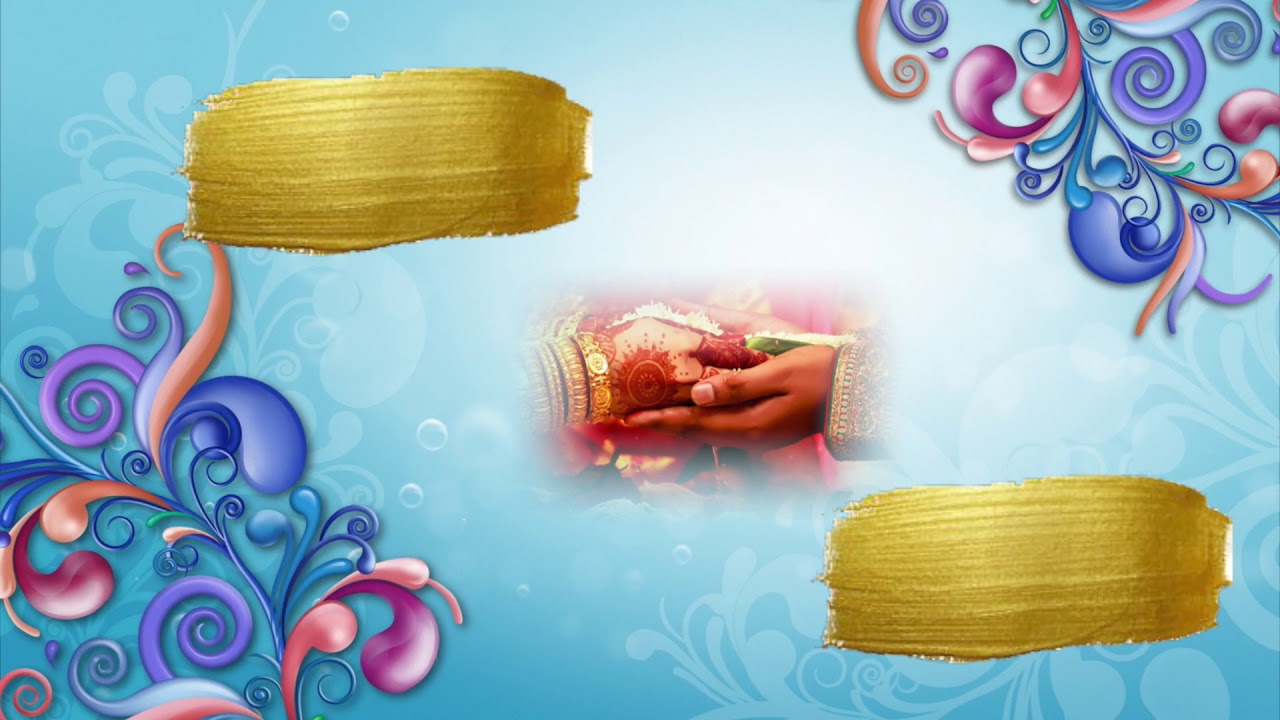 Hindi Royal Wedding Invitation Video 01 | Free & Blank