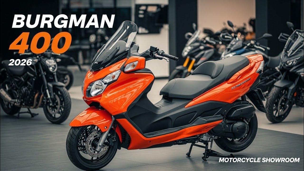  Suzuki Burgman 400 Review – Top Speed, Power & Price Shocking
