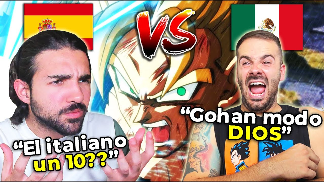 🇪🇸 2 ESPAÑOLES REACCIONAN A LOS MEJORES DOBLAJES DE GOHAN DEL FUTURO 🇲🇽 *YO NO MORIRÉ* - NoMeDuchoGT