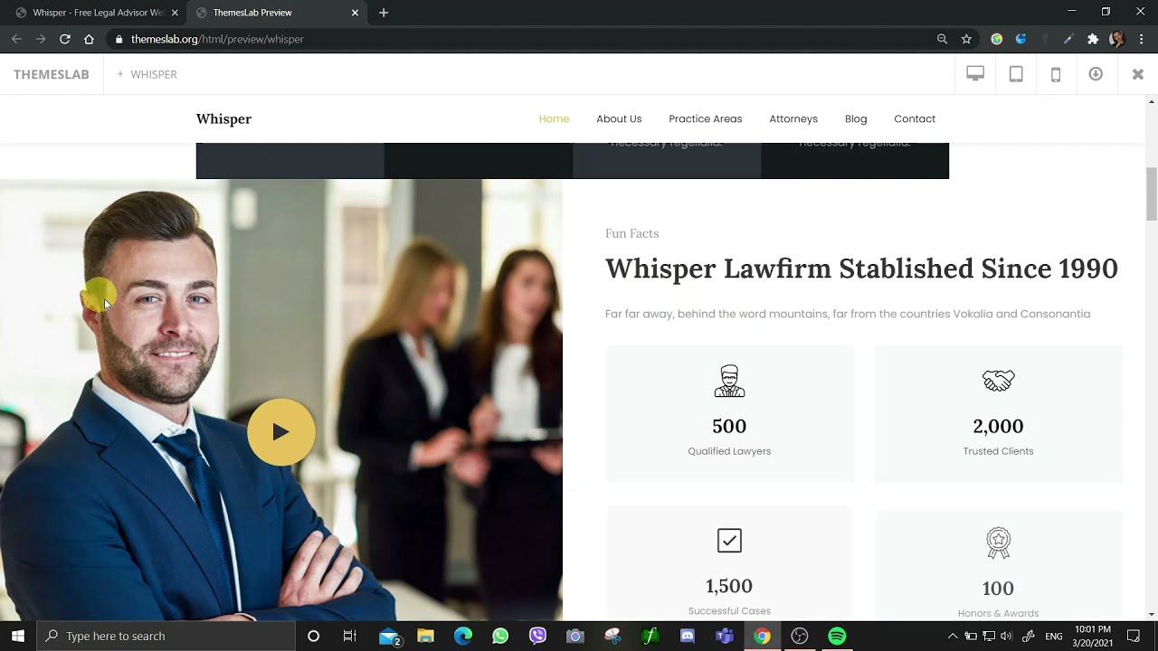 Whisper : Free Legal Advisor Website