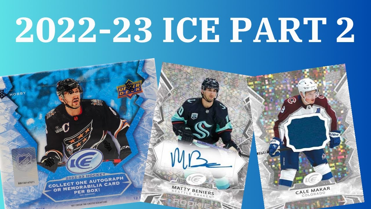 BAMBOOZLED + CONTEST UPDATE!! | 2022-23 Upper Deck Ice Hockey Hobby Box Opening Part 2