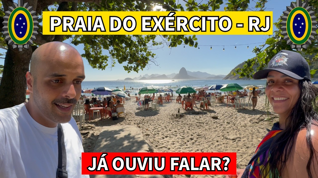 Conheça a Praia Exclusiva do Exército em Piratininga – Niterói RJ
