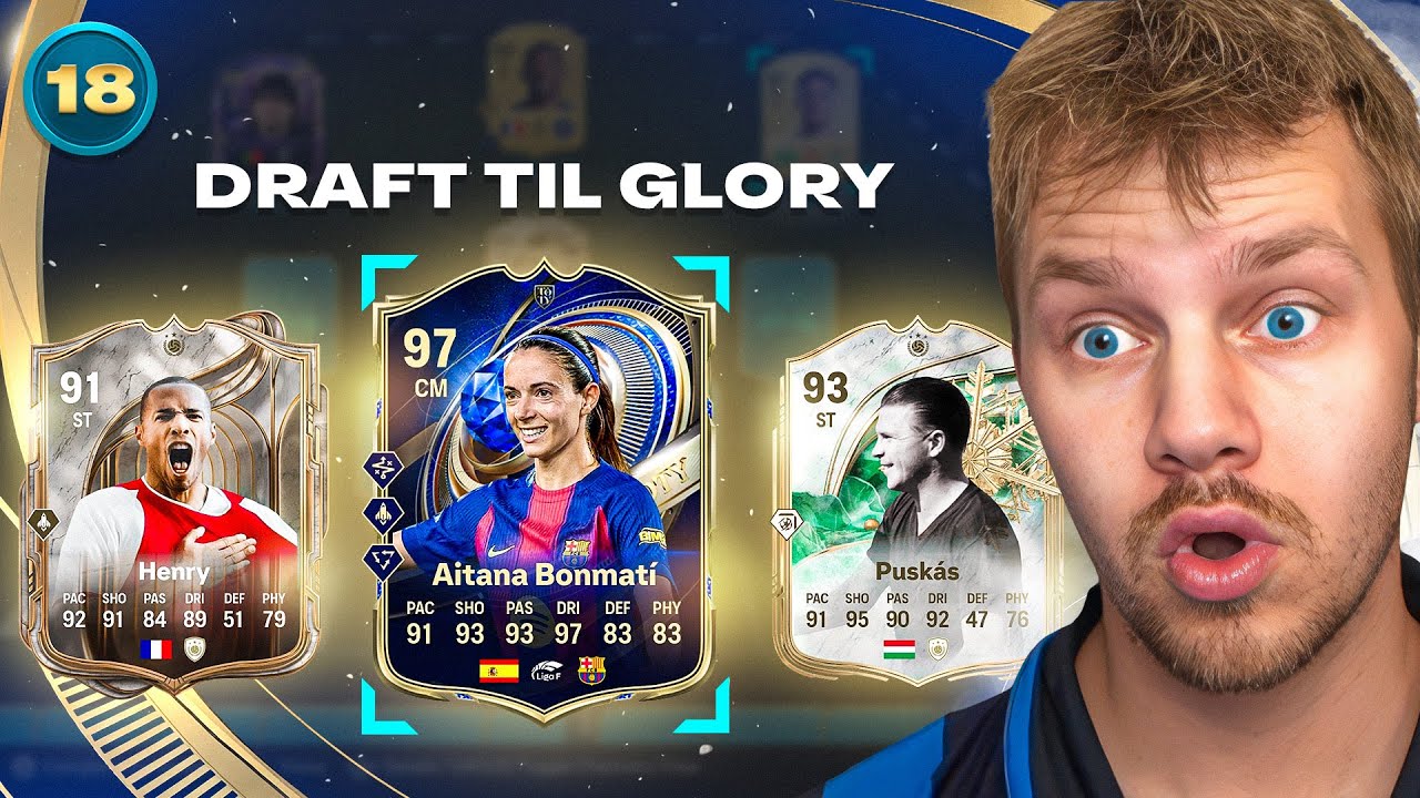 97 Bonmati TOTY er den BEDSTE midtbane i FC26! - DRAFT TIL GLORY #18