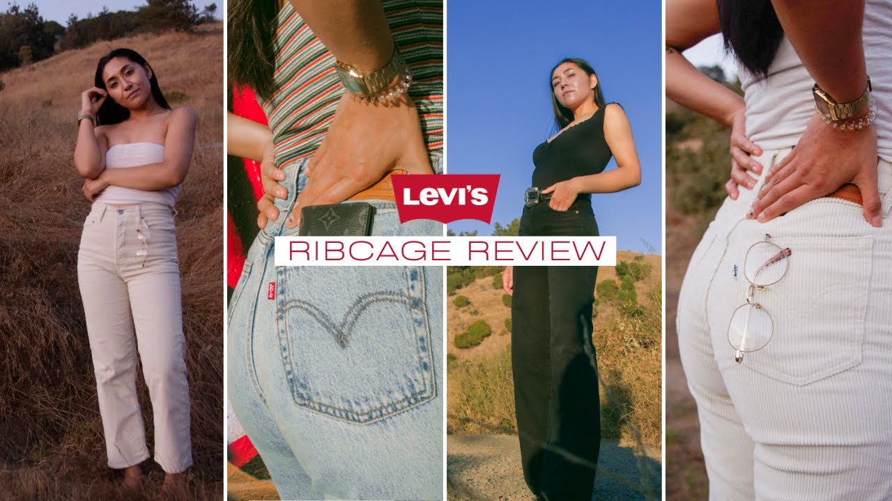 THE BEST LEVI’S EVER: Levi’s Ribcage Jeans Try on + Review