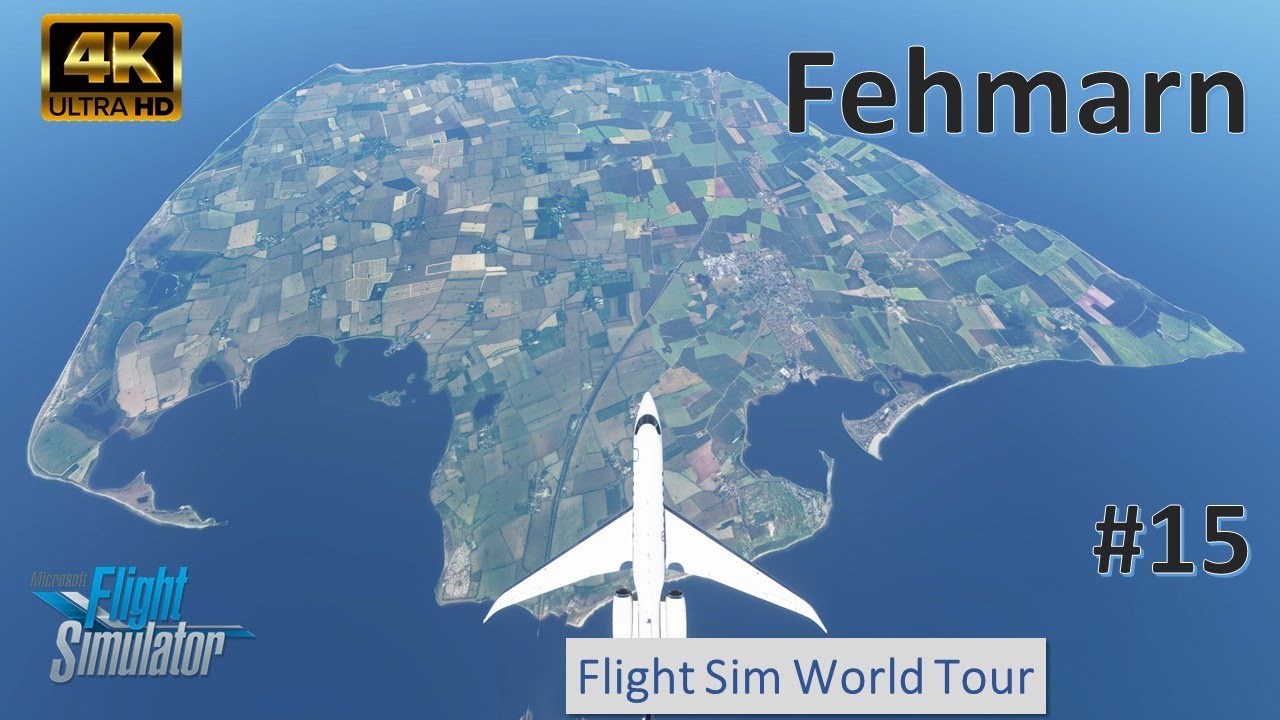 Fehmarn von oben | 4K | Rundflug &uuml;ber Fehmarn 2020