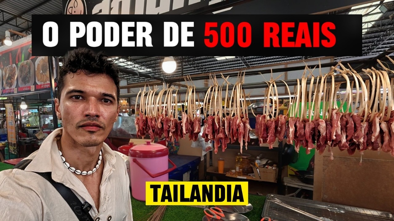 O Alimentos Mais RARO da Tailandia - 13 Comidas De Rua