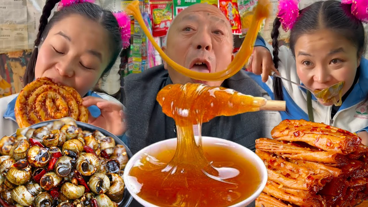 Kumpulan video TikTok camilan Tiongkok jaman dulu, kompilasi camilan Tiongkok masa kecilEP661