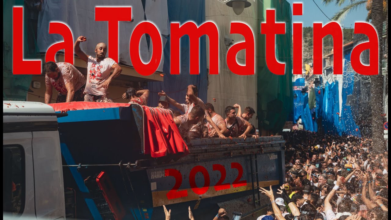 POV - La Tomatina Festival 2022 - Bu&ntilde;ol, Espa&ntilde;a