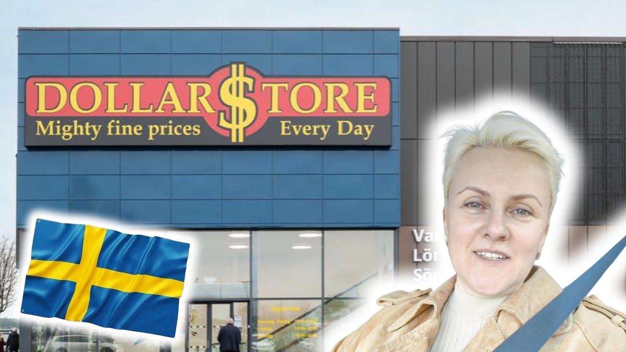 🛒 Dollar store в Швеции 🇸🇪 | Семейный обзор магазина Dollar store Sweden | Prices, Tour