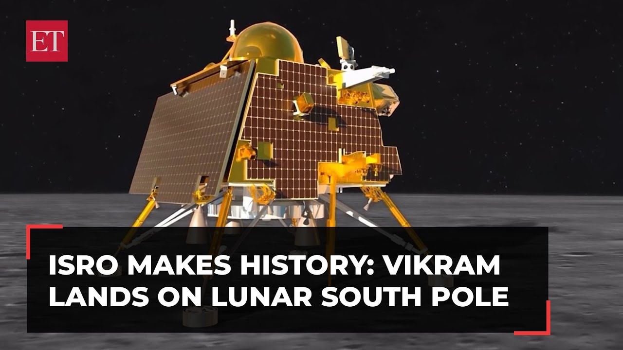 Chandrayaan 3: ISRO makes history with first soft landing on Moon's South Pole