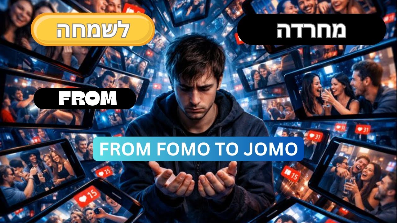 מחרדת החמצה לשמחת הפספוס: איך לנצח את ה-FOMO ולהחזיר את השליטה בחיים?