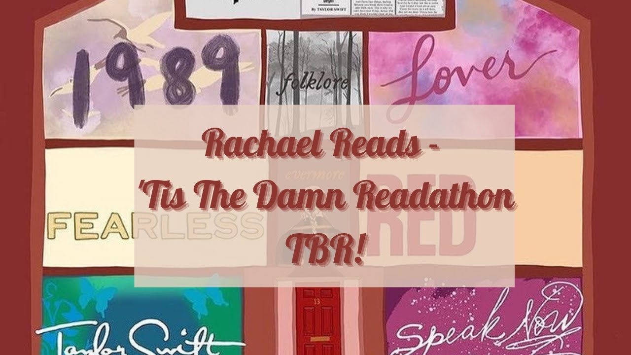It's finally here! My TBR for 'Tis the Damn Readathon (March 2021 TBR)!