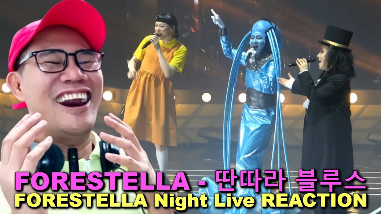 포레스텔라 Forestella - 딴따라 블루스 - FORESTELLA Night Live REACTION