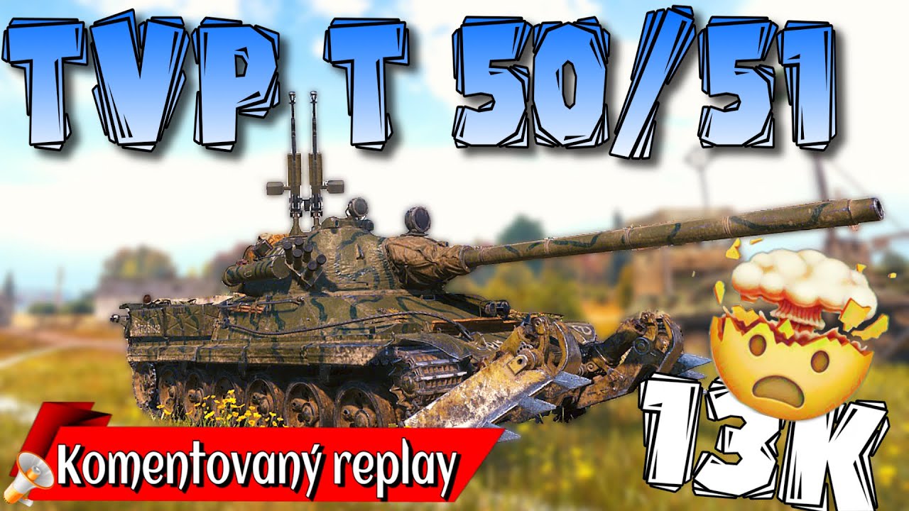 World of Tanks/ Komentovaný replay/ TVP T 50/51