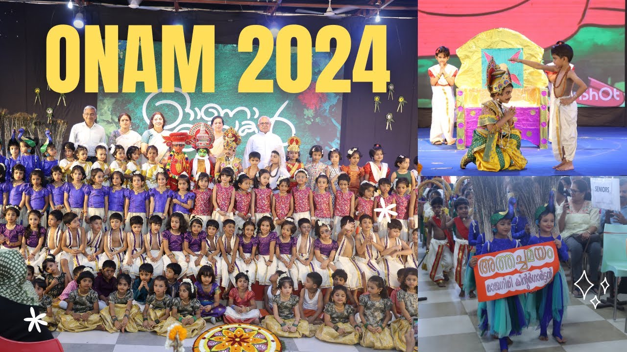 Onam Celebration 2024 || Rajagiri Kindergarten