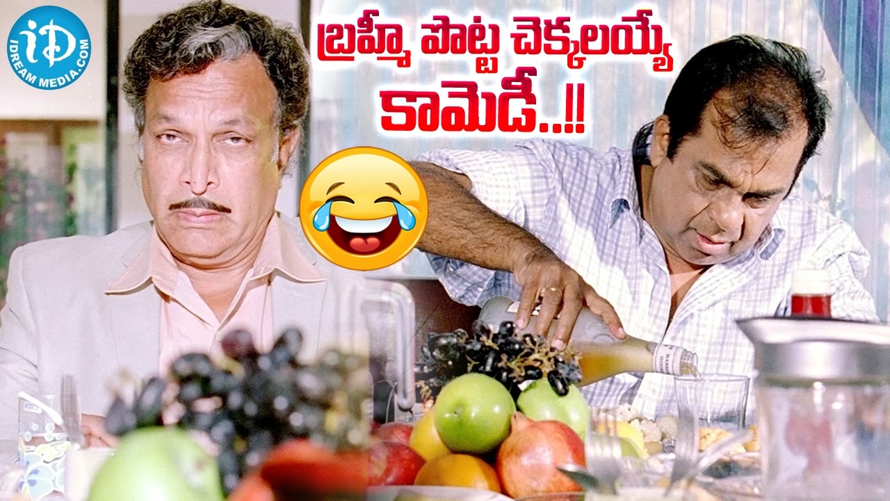 ఈ కామెడీ చూస్తే మీరు జీవితంలో మర్చిపోరు.. | Brahmanandam Hilarious Comedy Scenes @idreamkarimnagar