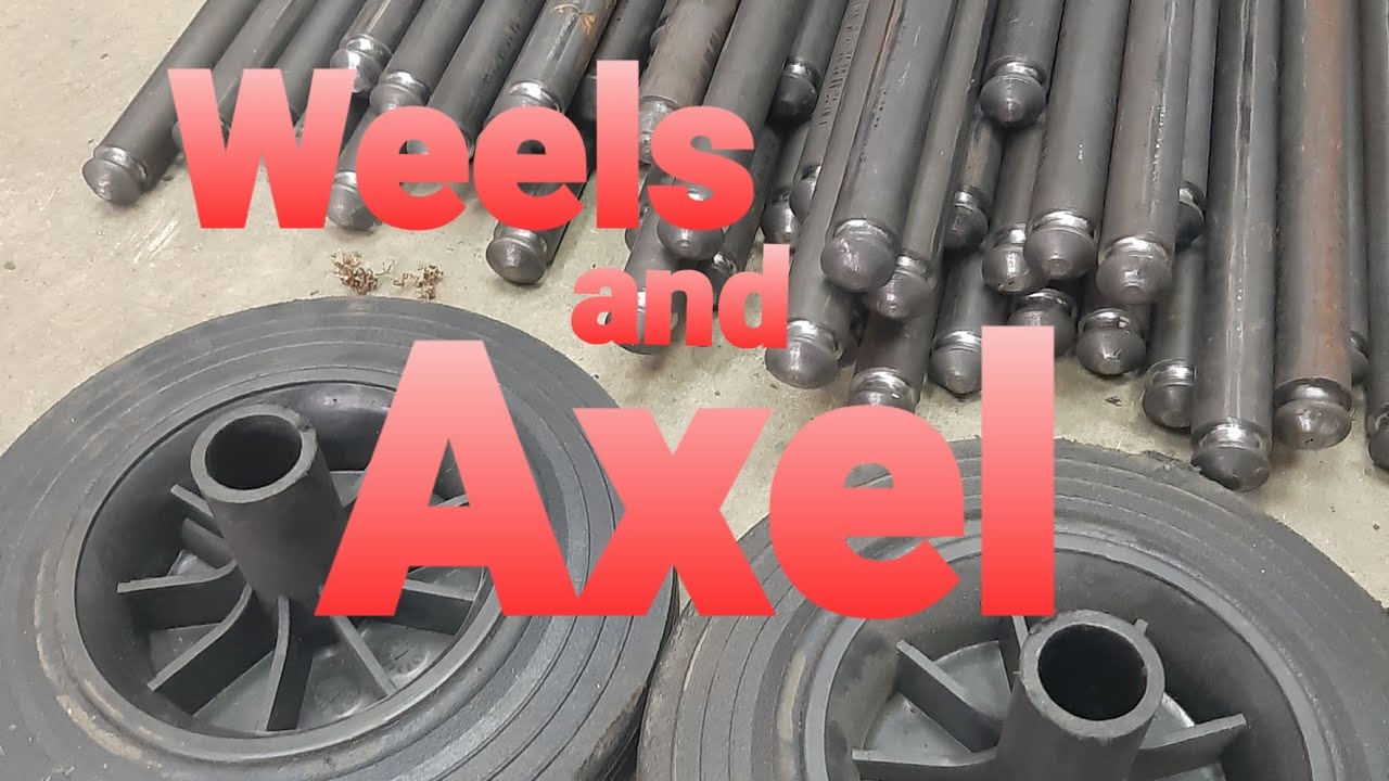 How to make axel in Lathe Machine