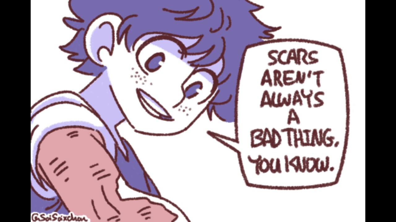 las cicatrices no son tan malas BNHA fandub en español